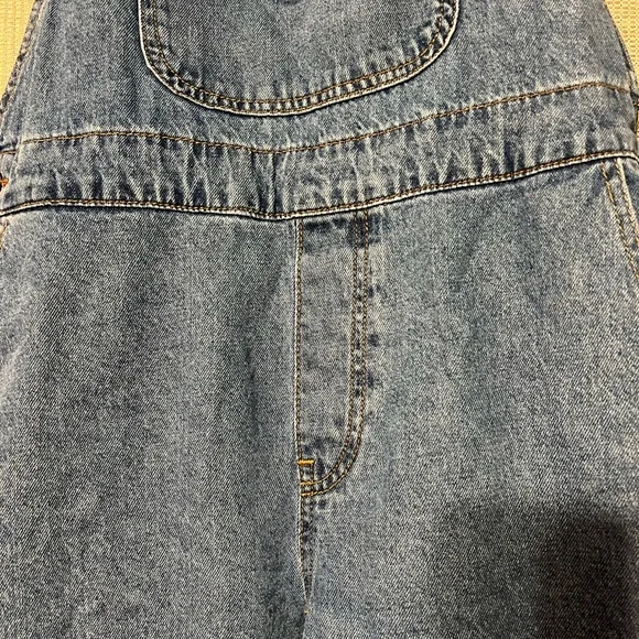 Noisy May Light Denim Overalls - Picture 3 of 12